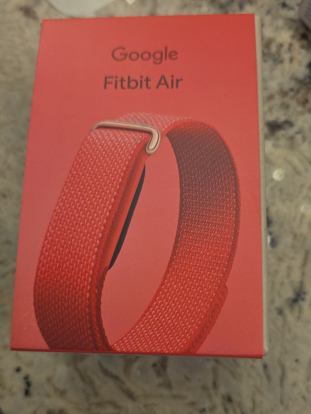 Google Fitbit Air Smart Fitness Tracker - Red Band